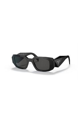 عینک آفتابی مشکی زنانه UV400 Prada - کد 775596452