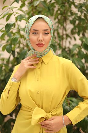 روسری سبز %100 پنبه Silk Home - کد 854693565