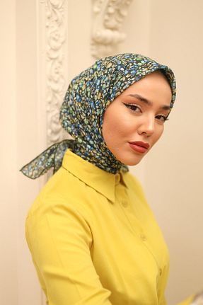 روسری خاکی %100 پنبه Silk Home - کد 854699338