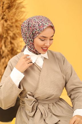 روسری بنفش %100 پنبه Silk Home - کد 854699379