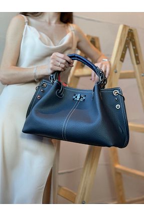 کیف دستی سرمه ای زنانه سایز متوسط Vendetta Çanta - کد 304958390