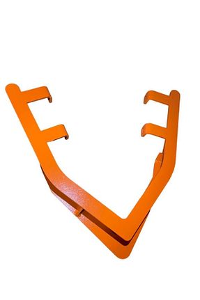 کلاه ایمنی موتور سواری نارنجی یدکی کلاه کاسک موتور سواری KTM - کد 836313636