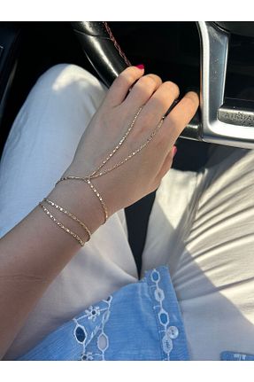 شاهمران جواهر طلائی زنانه روکش طلا pop up store - کد 854411375