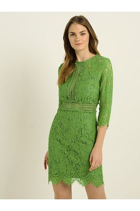 لباس سبز زنانه بافتنی Serpil - کد 40649125