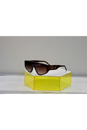 عینک آفتابی قهوه ای زنانه UV400 Bruno Mazzini - کد 854543645