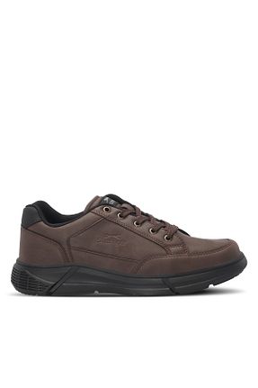 کفش اسنیکر قهوه ای مردانه بند دار Slazenger - کد 854601178