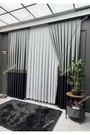 پرده زمینه مشکی Tafta Emes - کد 819009558