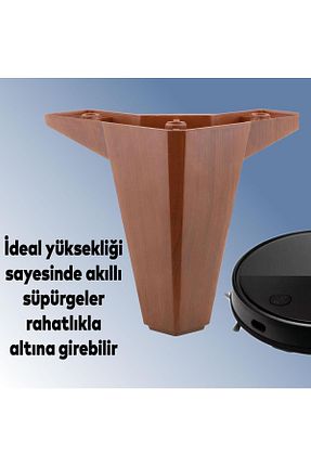 پایه مبل قهوه ای Badem10 - کد 822716463