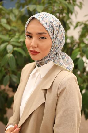 روسری بنفش %100 پنبه Silk Home - کد 854693569