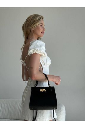 کیف دستی مشکی زنانه سایز متوسط ÇANTA - کد 854732802