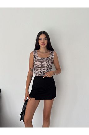 بلوز نارنجی زنانه ساده gozdefashion - کد 839713655