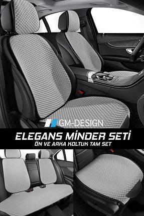روکش صندلی خودرو طوسی GM-DESIGN - کد 852252338