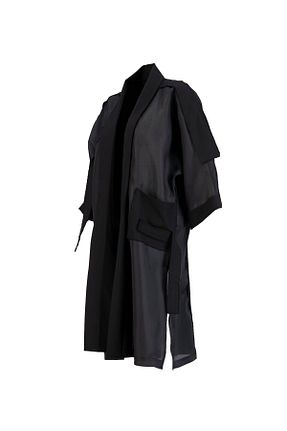 کیمونو و کافتان مشکی زنانه بافتنی B&W - کد 854751912