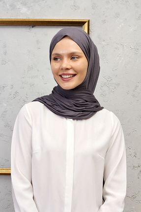 شال طوسی زنانه پنبه ای SpecialScarf Hijab Fashion - کد 760976953