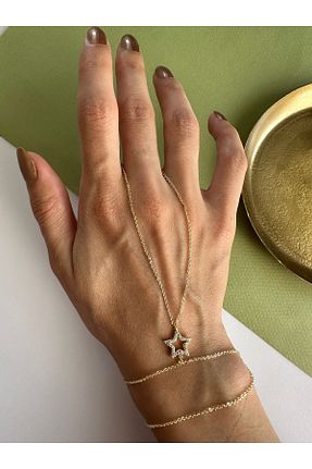 شاهمران جواهر طلائی زنانه روکش طلا ringbox - کد 846776724