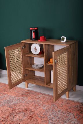 کابینت چند منظوره قهوه ای چوب MBK AHŞAP - کد 303160706