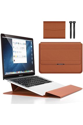 کیف نوت بوک قهوه ای TEKNETSTORE - کد 851057345