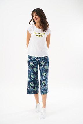 شلوارک و برمودا سفید زنانه Relaxed Pjs Pijama - کد 93631216