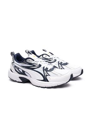 کفش اسنیکر سفید زنانه چرم اصل Puma - کد 805001158