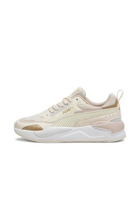 کفش اسنیکر صورتی زنانه بند دار Puma - کد 802583820
