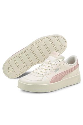 کفش اسنیکر بژ زنانه بند دار Puma - کد 807696989
