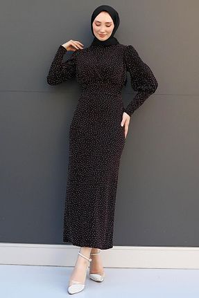 لباس حجاب زرشکی زنانه Kalem giz astore - کد 854848324