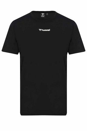 تیشرت اسپرت مشکی مردانه رگولار hummel - کد 821677873