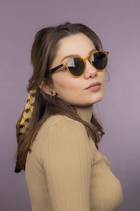 عینک آفتابی زرد زنانه پلاریزه LUNOX - کد 261812224