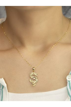 گردنبند طلا زرد زنانه 14 عیار ZEYNEPLİ GOLD - کد 854906211