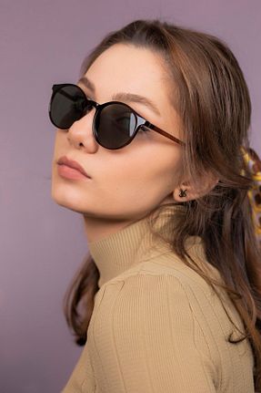 عینک آفتابی قهوه ای زنانه پلاریزه LUNOX - کد 210075023