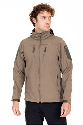 کاپشن خاکی مردانه رگولار Akıncılar Outdoor - کد 635044056