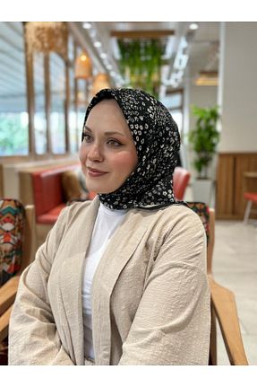 روسری مشکی پنبه ای locella - کد 854861213