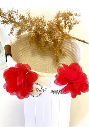 گیره سر قرمز بچه گانه پلی استر Toka Delisi - کد 854884651