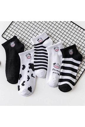 جوراب سفید زنانه پنبه ای Meguca Socks - کد 298477556