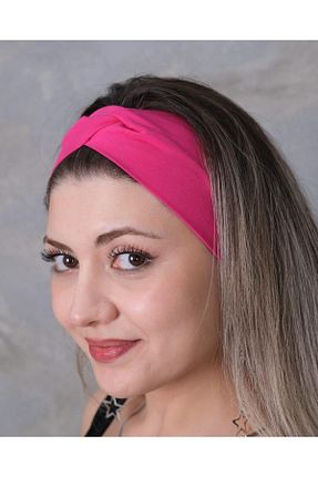 کش سر صورتی زنانه پنبه ای Elena - کد 846967311