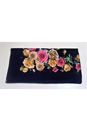 روسری سرمه ای پنبه ای Blue Trend - کد 854517176