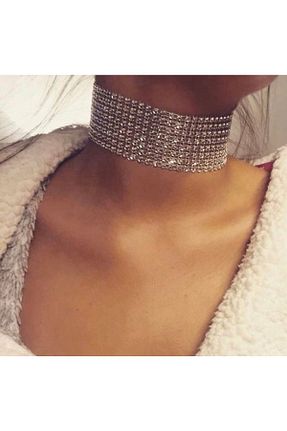 گردنبند جواهر طوسی زنانه SmY Bag - کد 380646754