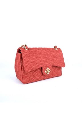 کیف دستی قرمز زنانه سایز متوسط Lamberti - کد 475654967