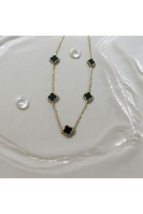 گردنبند استیل ( فولاد ) طلائی زنانه استیل ضد زنگ Çelik - کد 841584847