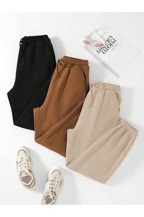 شلوار کرمگن قهوه ای زنانه سایز بزرگ DAXİS Sportwear Company - کد 790495186