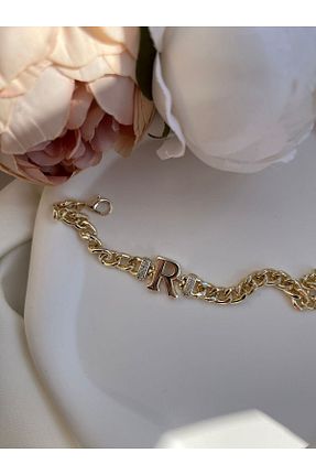 دستبند استیل (فولاد) طلائی زنانه استیل ضد زنگ İREM YILDIZ - کد 854983515