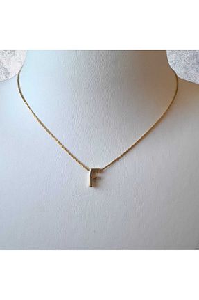 گردنبند استیل ( فولاد ) طلائی زنانه استیل (فولاد) Misu Accessories - کد 792698781