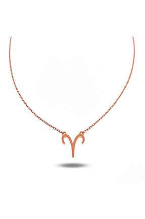 گردنبند نقره آبی زنانه 925 عیار Bulvardi - کد 98276869