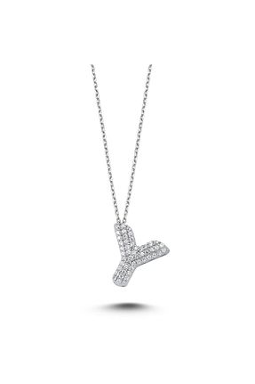 گردنبند نقره خاکی زنانه 925 عیار Bulvardi - کد 68505288
