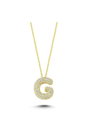 گردنبند نقره خاکی زنانه 925 عیار Bulvardi - کد 70310941