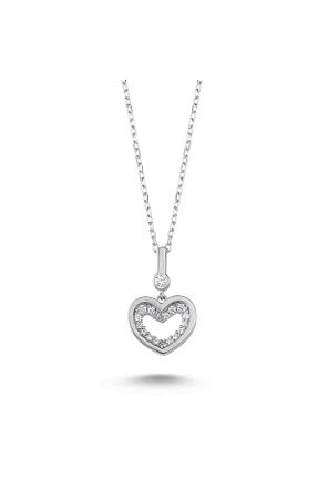 گردنبند نقره طلائی زنانه 925 عیار Bulvardi - کد 52420600