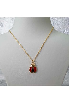 گردنبند جواهر طلائی زنانه روکش طلا Misu Accessories - کد 780323591