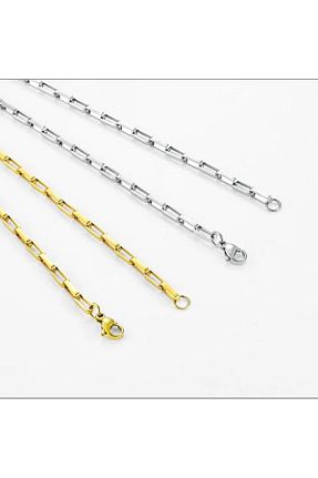 گردنبند استیل ( فولاد ) طلائی زنانه استیل (فولاد) derokas - کد 850989079