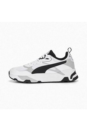 کفش اسنیکر سفید مردانه بند دار Puma - کد 813580251