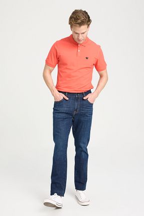 شلوار جین آبی مردانه پاچه تنگ Wrangler - کد 854864388